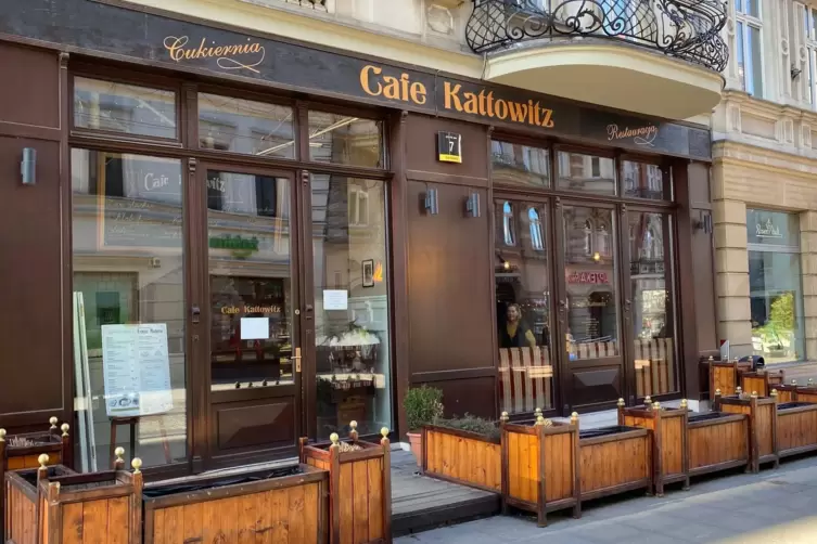 Das Cafe Kattowitz in Kattowitz.