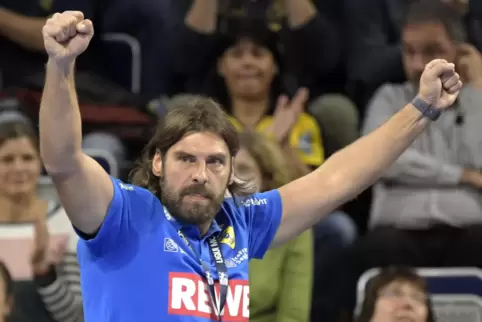 Sebastian Hinze, Trainer der Rhein-Neckar Löwen.
