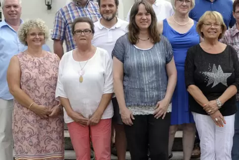 Birgit Stauder (Zweite von rechts) ist neue Stellvertreterin von Sylvia Weiler (links). Sie löst Monika Kanzler (rechts) ab, die