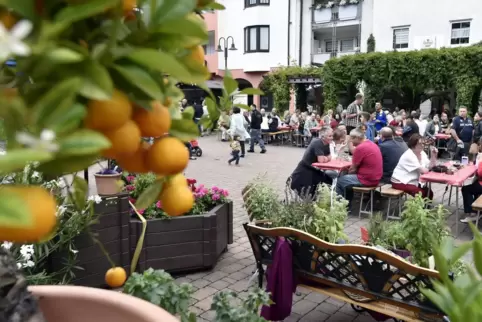 Musste zuletzt abgesagt werden: der „Seata Italiana“ auf dem Kurpfalzplatz, eine Veranstaltung des Gewerbevereins. 