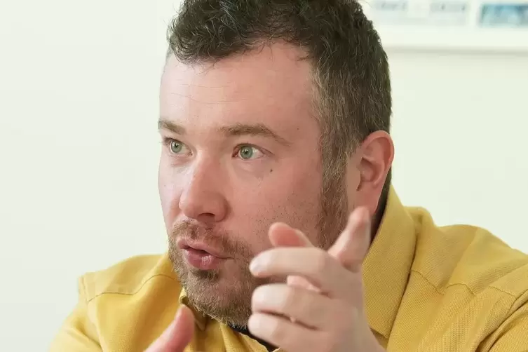 Sieht sich als Moderator: Patrick Wei&szlig;ler.