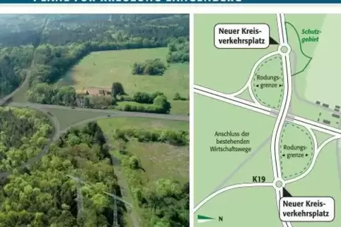Zwei Kreisel und eine Brücke sollen den Verkehrsknoten Langenberg sicherer machen.
