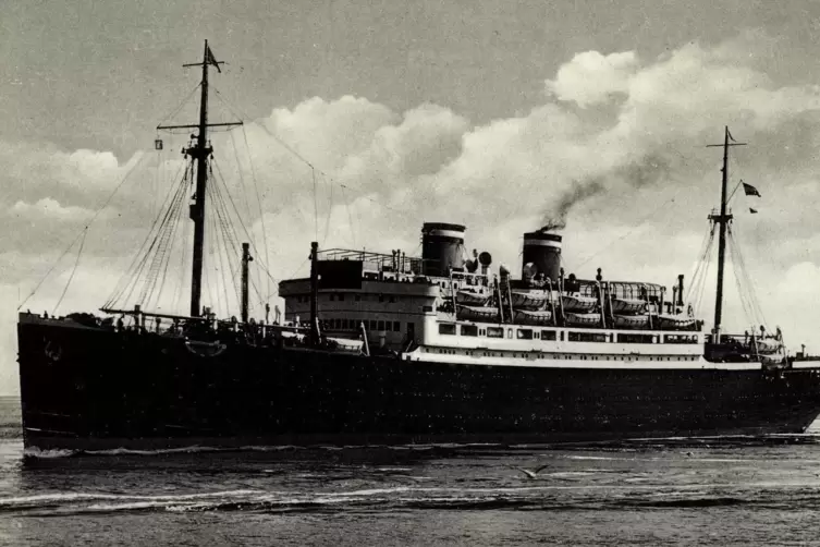 174,90 Meter lang und 22,10 Meter breit: Die St. Louis, 1929 in Dienst gestelltes Transatlantik-Passagierschiff der Hamburg-Amer