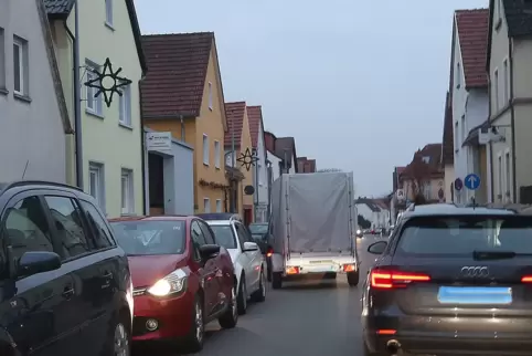 Die Ludwigstraße in Waldsee: eine der meist befahrenen Durchgangsstraßen. 