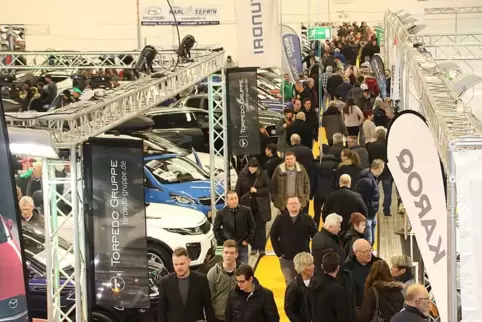 Michael Frits hofft beim Autosalon auf eine Besucherzahl wie vor Corona.