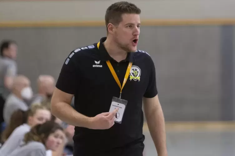 VTV-Trainer Thorsten Engert war mit der Leistung seiner Damen gar nicht einverstanden. 