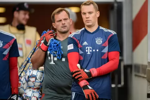 Vertraute, Freunde – aber keine Kollegen mehr: Toni Tapalovic (links) und Manuel Neuer. 