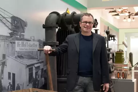  Vor seinem Job in Mannheim viel herumgekommen: Andreas Gundelwein, der neue Chef des Technoseums. 