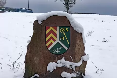 Der Sandstein in der Schulstraße wurde restauriert. 