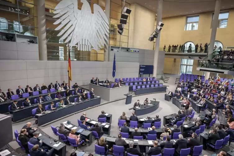 Im Bundestag stieß das Ja zur Panzer-Lieferung am Mittwoch auf Zustimmung und Kritik.