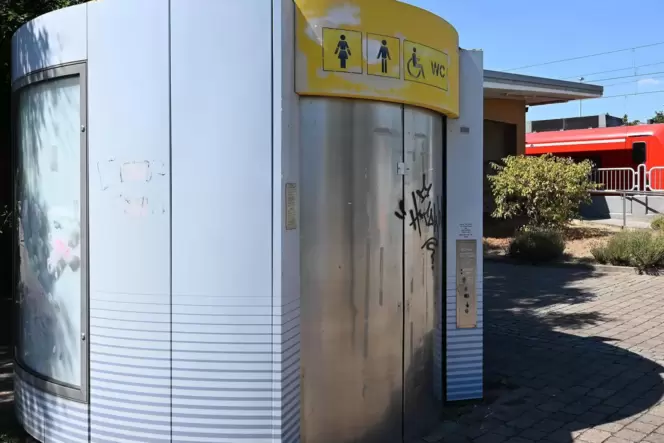 Seit Jahren ein Thema: Die Toilettensituation am Haßlocher Bahnhof.