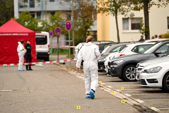 Tatort Oggersheim: Hier hat ein Angreifer zwei Männer umgebracht und einen dritten schwer verletzt. Im Prozess wird es auch um d