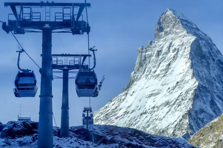Ski und Rodel gut – das gilt am Matterhorn aufgrund des Klimawandels nicht mehr unbedingt.