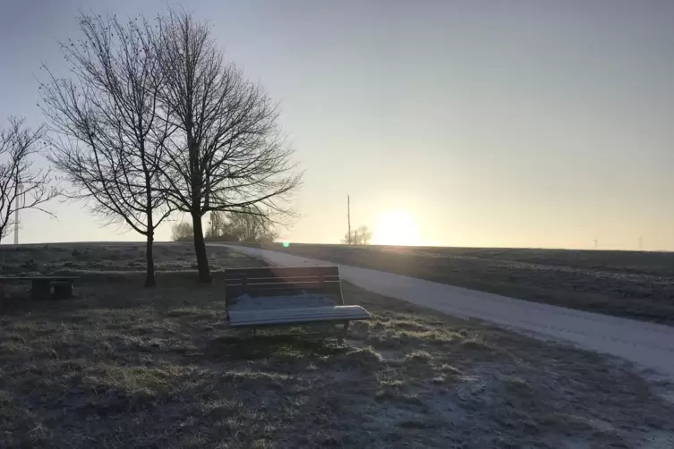 In den nächsten Tagen kann mancherorts Schnee fallen. 