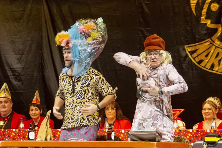 Manuel und Keks kamen direkt von Lloret de Mar auf die B&uuml;hne in Erlenbach.