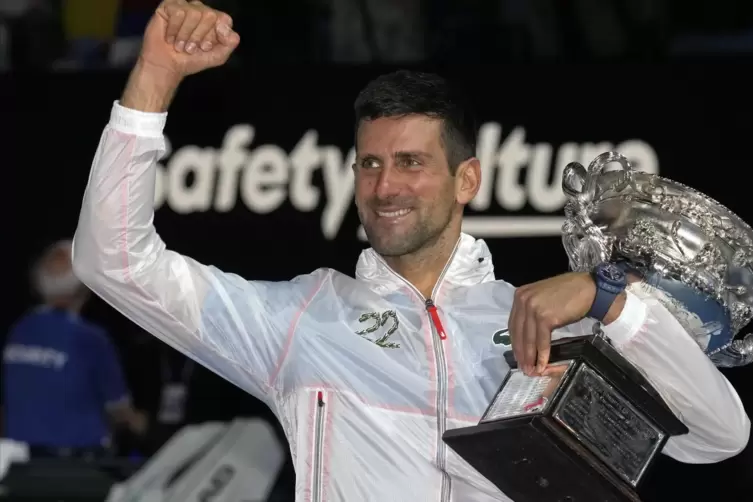 Novak Djokovic gewann zum zehnten Mal die Australian Open.