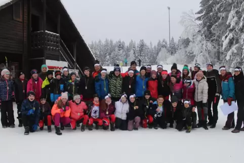 Das erfolgreiche Team des Kant-Gymnasiums in Kniebis.