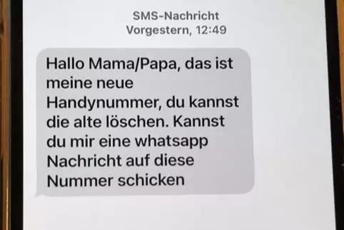 Diese Nachricht schickten Unbekannte an unseren Autoren.