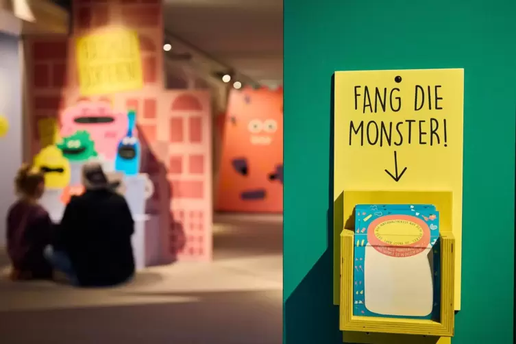 Mit Stempelkarte durchs Museum: „Fang die Monster“ lautet der Auftrag in der Stuttgarter Sonderausstellung. 