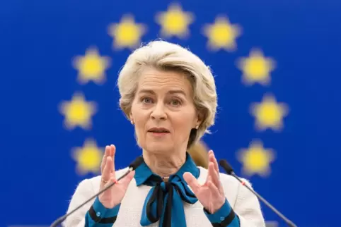 EU-Kommissionspräsidentin Ursula von der Leyen reagiert mit Gegenprogramm auf US-Subventionen. 