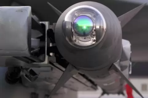 Damit wurde der Ballon heruntergeholt: Eine von Raytheon hergestellte infrarotgesteuerte Luft-Luft-Rakete des Typs AIM-9X Sidewi