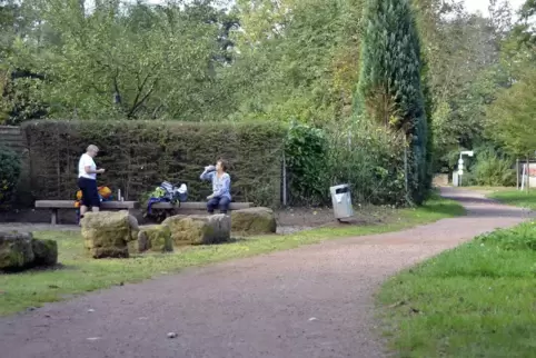 Der Rosenweg, ein Kleinod mitten in Zweibrücken. 