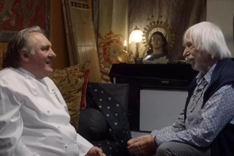 Feinschmecker fürs Leben: Mit dem geselligen Rufus (Pierre Richard) verbindet Gabriel (Gérard Depardieu) eine langjährige Freund