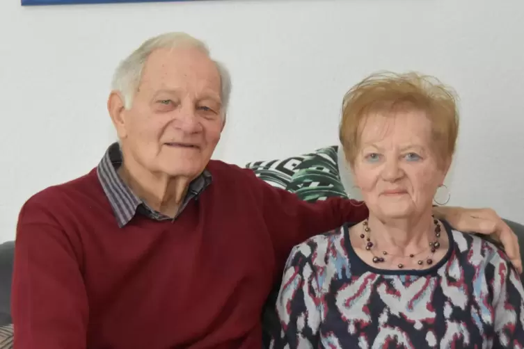 60 Jahre verheiratet: Ursula und Alois Ehmann.