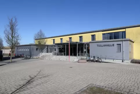 Die Tullahalle in Maximiliansau.