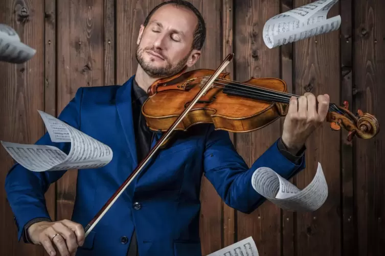 Spielt Violakonzerte von Telemann und Schnittke beim „Heidelberger Frühling“: der Bratscher Antoine Tamestit (Mo 3.4., 19.30 Uhr