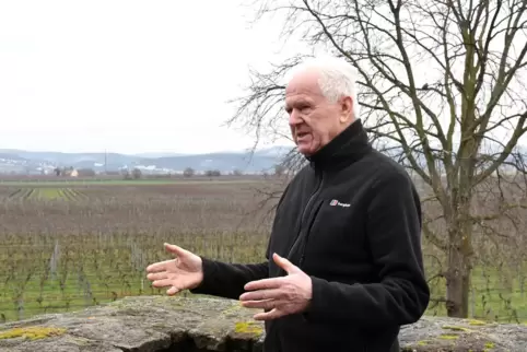 Lange dabei und einer der großen deutschen Weinproduzenten: Heinrich Vollmer aus Ellerstadt, der auch in Argentinien ein Weingut