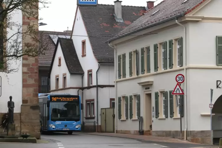 Da war noch alles gut: ein Bus der Linie 540 in Mörzheim. Dort soll nach Möglichkeit bald nicht mehr Endstation sein. 