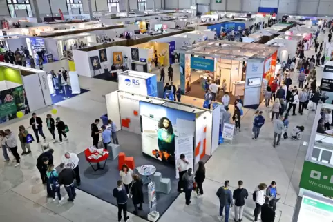 300 Aussteller sind auf der Messe vertreten.