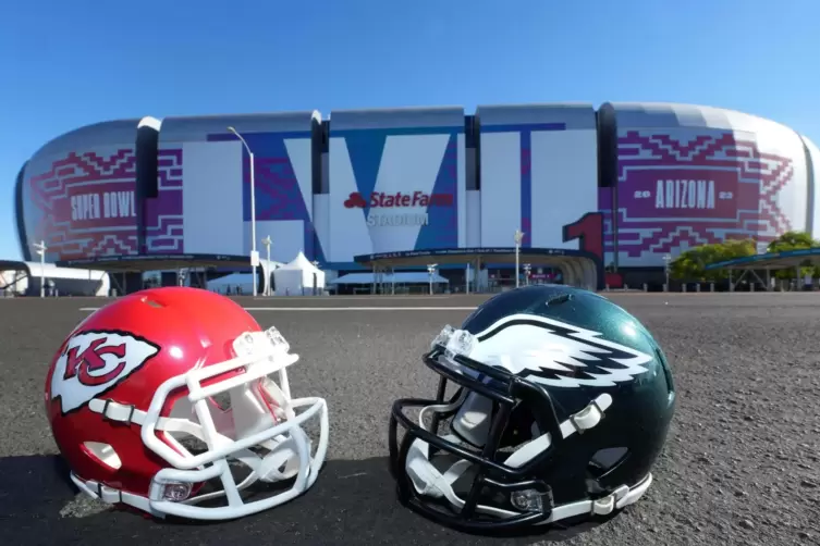 Der Super Bowl ist zum viertel Mal in Arizona zu Gast. Die Chief treffen auf die Eagles. 