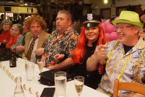 Den Abend über herrschte ausgelassene Party-Stimmung. 
