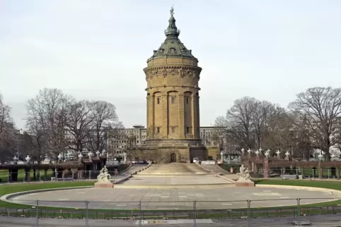 Mannheimer Wasserturm.