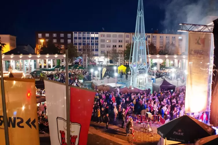Der Exerzierplatz, hier ein Foto vom Exefest 2019, soll der zentrale Platz des Schlabbeflickerfestivals werden. 