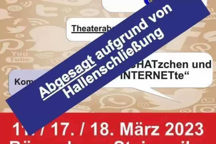 Wenn das B&uuml;rgerhaus wieder zur Verf&uuml;gung steht, sollen die abgesagten Theaterauff&uuml;hrungen nachgeholt werden. 