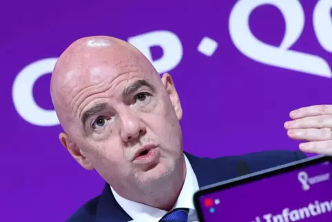 Kann zufrieden sein: Fifa-Präsident Gianni Infantino.