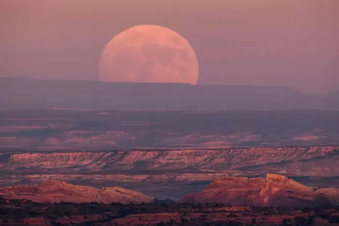 Magische Landschaft: Blick über das Tal der Götter im US-Bundesstaat Utah.