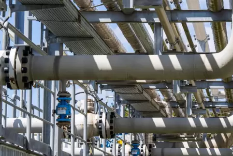 Die Gasspeicher sind immer noch zu 72 Prozent gefüllt.