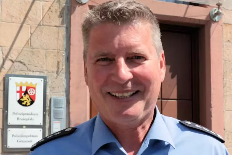 Chef der Polizeiinspektion in Grünstadt: Thomas Jung.