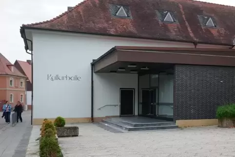Kulturhalle Waldsee: Hier gerieten zwei Männer in Streit.
