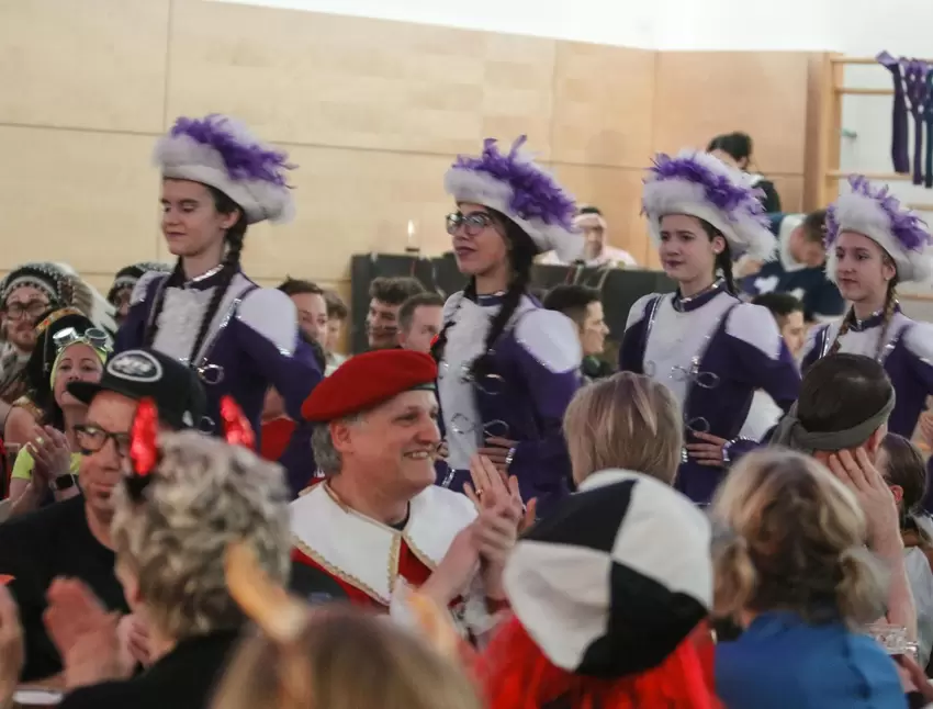 Auftritt der Purple Diamonds vom TV Winnweiler, ...