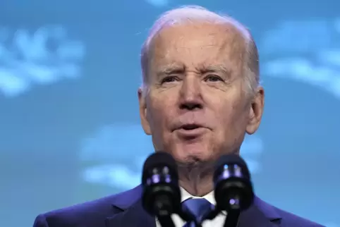 Joe Biden besucht überraschend die Ukraine. 