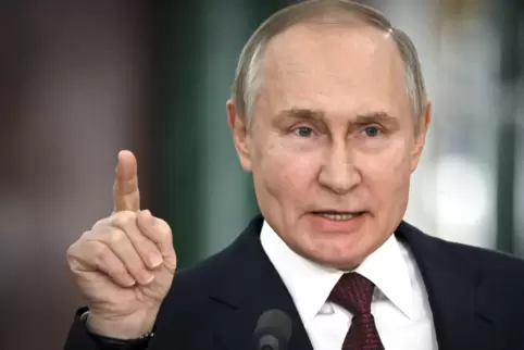 Hat nicht nur den Widerstandswillen der Ukrainer, sondern auch die Entschlossenheit des Westens unterschätzt: Wladimir Putin.