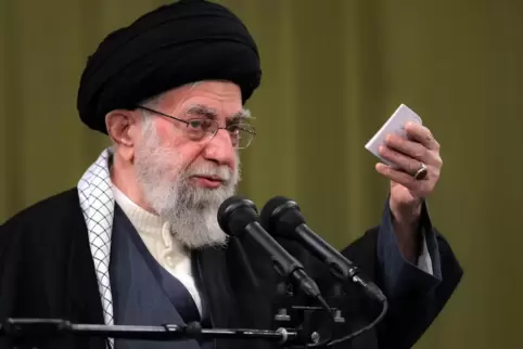 Ali Chamenei, Oberster Führer und geistliches Oberhaupt des Iran.