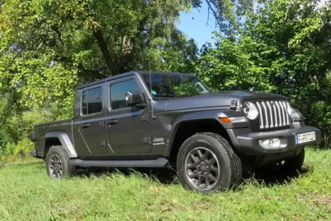 5,59 Meter lang: der Jeep Gladiator.