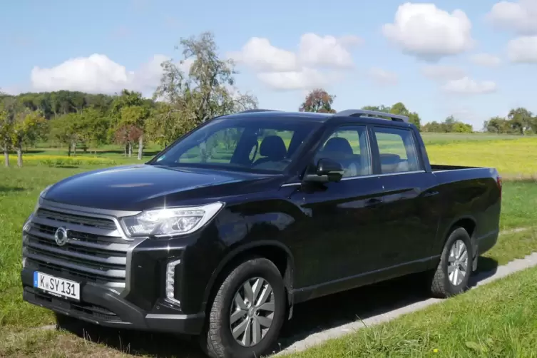 5,41 Meter lang: der Ssangyong Musso Grand.