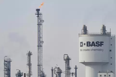 BASF-Anlagen in Ludwigshafen. 